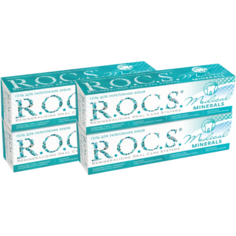 Зубной гель R.O.C.S. Medical Minerals, 45 г, 4 штуки