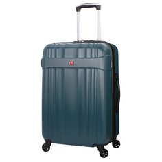 Чемодан WENGER EMME, темно-зеленый, АБС-пластик, 44,5x28x66 см, 68 л