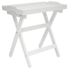 Столик с подносом "Лотос" Молочный дуб Komfort