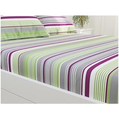 Простынь Сказка "Аромат сирени" 150х215 см 1,5-спальная