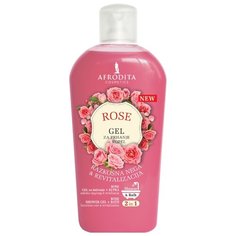 Гель для душа и пена для ванн ROSE, Afrodita Cosmetics (Словения), 1000мл