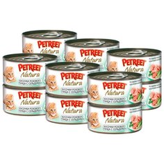 Влажный корм для кошек Petreet с тунцом, с сельдереем 12 шт. х 70 г