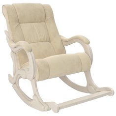 Кресло-качалка Модель 77 Дуб шампань, ткань Verona Vanilla Komfort