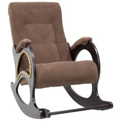Кресло-качалка Модель 44, Венге, ткань Verona Brown Le Set