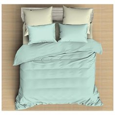 Постельное бельё Amore Mio Сатин однотонный Cascade 2 сп.