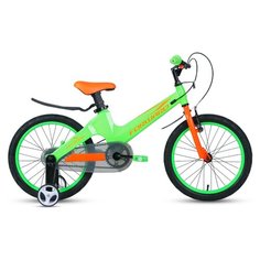 Велосипед FORWARD COSMO 18 2.0 (18" 1 ск.) 2020-2021, зеленый, 1BKW1K7D1027