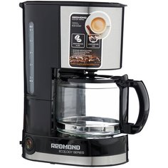 Кофеварка REDMOND RСM-M1507, черный/серебристый