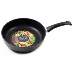 Сковорода Panairo Lordom LO-24-G, 24 см, черный гранит