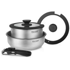 Набор посуды Rondell Stark RDS-934 5 пр. стальной
