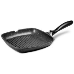 Сковорода-гриль MOULIN VILLA TGN-24, 24 см, черный