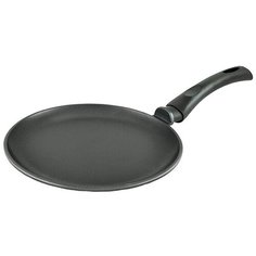 Сковорода блинная НЕВА МЕТАЛЛ ПОСУДА Литая 6224, 24 см