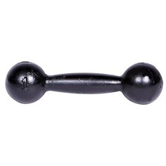 Гантель цельнолитая TITAN чугунная 1 кг