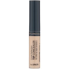 The Saem Консилер Cover Perfection Tip Concealer, оттенок 1.25 Light Beige