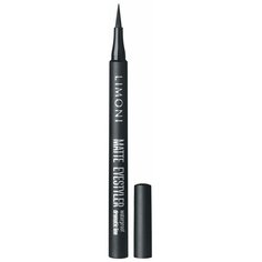 Limoni Водостойкая подводка-фломастер Matte Eyestyler, оттенок 01 black