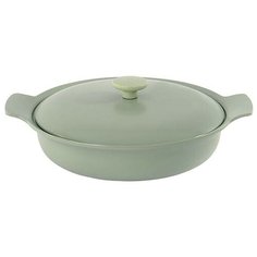 Сотейник BergHOFF Ron 3900043, 28 см, с крышкой, зеленый