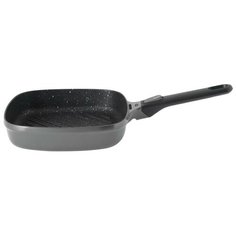 Сковорода-гриль BergHOFF Gem 2307428/2307412, 24 см, съемная ручка, серый