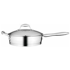 Сотейник BergHOFF Essentials Zeno 1100176, 24 см, с крышкой, стальной