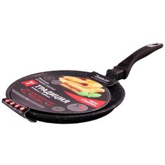 Сковорода блинная Традиция Традиция ТГ6241, 24 см, черный