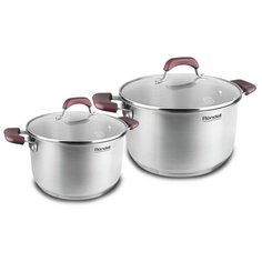 Набор кастрюль Rondell Bojole RDS-822 4 пр. стальной