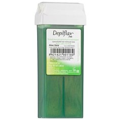Depilflax Воск с радужными пигментами "Алое вера" в картридже 110 г
