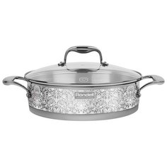 Сотейник Rondell Ajour RDS-1089, 26 см, с крышкой, стальной