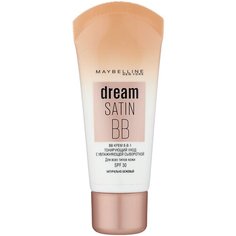 Maybelline New York BB крем Dream Satin, SPF 30, 30 мл, оттенок: натурально-бежевый