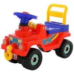 Каталка-толокар Molto Джип 4x4 (62789 / 62796 / 62802) красный