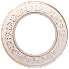 Рамка 1п WerkelWL70-frame-01, белый/золото