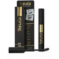 Toplash Тушь для ресниц Extra Ebony Mascara, черный