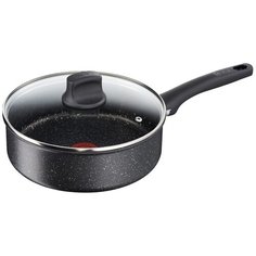Сотейник Tefal Everest, 24 см, с крышкой, черный
