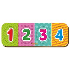 Рамка-вкладыш Woodland Учимся считать (011907), 4 дет.