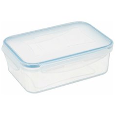 Tescoma Контейнер Freshbox 0.4 л прямоугольный, 10.8x15.5 см, голубой/прозрачный
