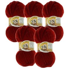 Пряжа Adelia Lucas, 70 % шерсть, 30 % акрил, 100 г, 218 м, 5 шт., №08 т.терракотовый
