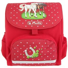 Herlitz Ранец Mini Softbag Horses, красный