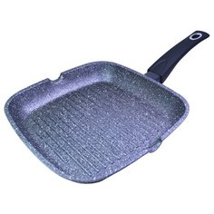 Сковорода-гриль Fissman Grey stone 4977, 24х24 см, серый