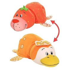 Мягкая игрушка 1 TOY Вывернушка Ням-Ням Морской котик-Пингвинчик с ароматом 35 см