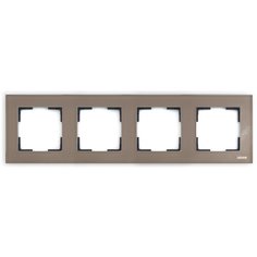 Рамка 4п LUXARArt 15.904.21, мокко