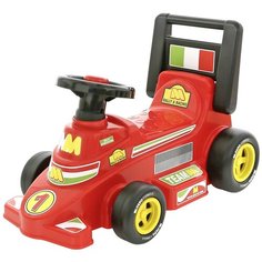 Каталка-толокар Molto Трек №2 (9226) красный/желтый/черный