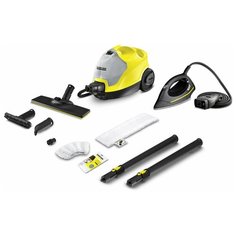 Пароочиститель KARCHER SC 4 EasyFix Iron Kit (1.512-461.0), желтый/черный