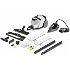 Пароочиститель KARCHER SC 5 EasyFix Premium Iron, белый/черный/серый