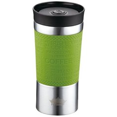 Термокружка Peterhof Travel Mug PH-12438, 0.38 л зеленый