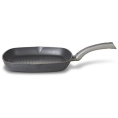 Сковорода-гриль TVS Mito, 28x28 см, графит