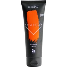 Краситель прямого действия Sim Sensitive SensiDO Match Fireball neon, оттенок оранжевый неоновый, 125 мл