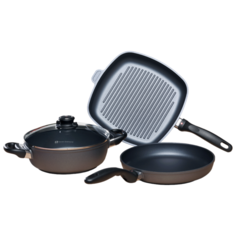 Набор посуды Swiss Diamond XD SET604I 4 пр. черный
