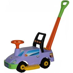 Каталка-толокар Molto Пикап с ручкой №2 (63052 / 63069 / 63076) сиреневый