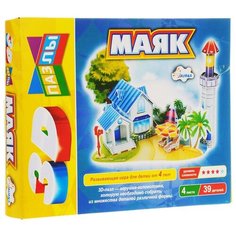 Пазл Улыбка 3D Маяк, 39 дет.