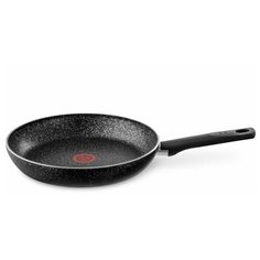 Сковорода Tefal Granit 04192128, 28 см, черный/серый