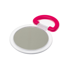 Зеркало косметическое настольное Dewal Beauty MR113 белый/красный