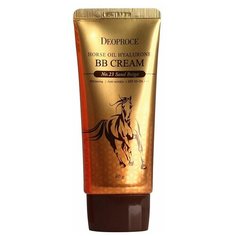 Deoproce BB крем Horse Oil Hyalurone, SPF 50, 60 г, оттенок: 23 sand beige