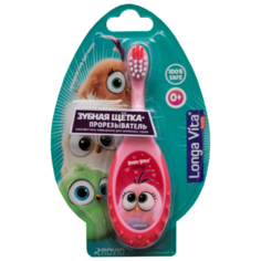 Зубная щетка Longa Vita Hatchlings T-1055, розовый